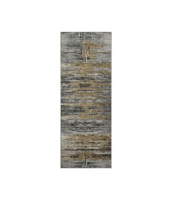 Dalyn Luxury Washable Trevi TV14 Gray 2'3" x 7'6" Runner Rug