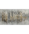 Dalyn Luxury Washable Trevi TV14 Gray 1'8" x 2'6" Rug