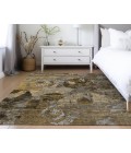 Dalyn Luxury Washable Trevi TV15 Mocha 5' x 7'6" Rug