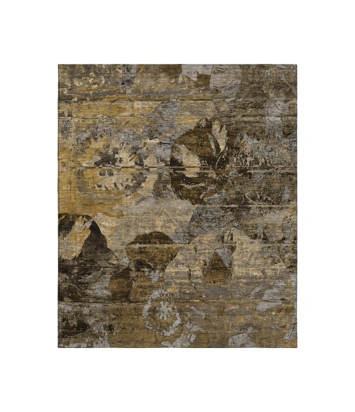 Dalyn Luxury Washable Trevi TV15 Mocha 5' x 7'6" Rug