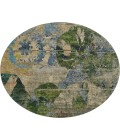 Dalyn Luxury Washable Trevi TV15 Taupe 8' x 8' Round Rug