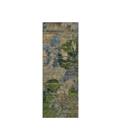Dalyn Luxury Washable Trevi TV15 Taupe 2'3" x 7'6" Runner Rug