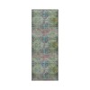 Dalyn Luxury Washable Trevi TV16 Green 2'3" x 7'6" Runner Rug