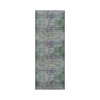 Dalyn Luxury Washable Trevi TV16 Purple 2'3" x 7'6" Runner Rug