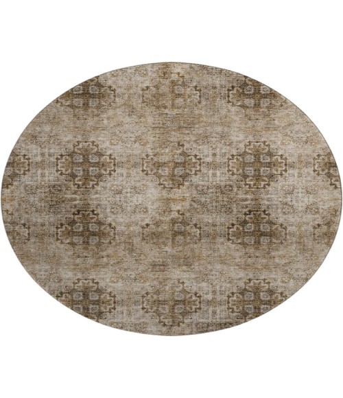 Dalyn Luxury Washable Trevi TV16 Taupe 8' x 8' Round Rug