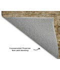 Dalyn Luxury Washable Trevi TV16 Taupe 1'8" x 2'6" Rug