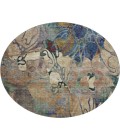 Dalyn Luxury Washable Trevi TV17 Beige 8' x 8' Round Rug