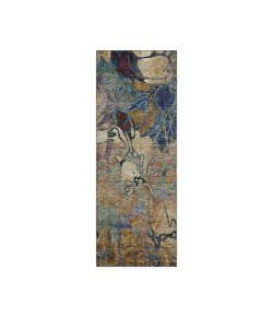 Dalyn Luxury Washable Trevi TV17 Beige 2'3" x 7'6" Runner Rug
