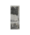 Dalyn Luxury Washable Trevi TV18 Gray 2'3" x 7'6" Runner Rug