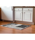 Dalyn Luxury Washable Trevi TV18 Gray 1'8" x 2'6" Rug