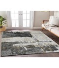 Dalyn Luxury Washable Trevi TV18 Gray 10' x 14' Rug