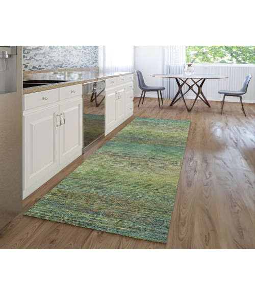 Dalyn Luxury Washable Trevi TV1 Aloe 2'3" x 7'6" Runner Rug