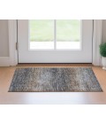 Dalyn Luxury Washable Trevi TV1 Pewter 1'8" x 2'6" Rug