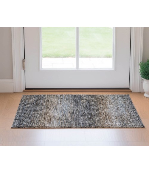 Dalyn Luxury Washable Trevi TV1 Pewter 1'8" x 2'6" Rug