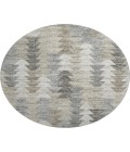 Dalyn Luxury Washable Trevi TV20 Taupe 8' x 8' Round Rug