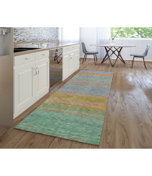 Dalyn Luxury Washable Trevi TV2 Lavender 2'3" x 7'6" Runner Rug