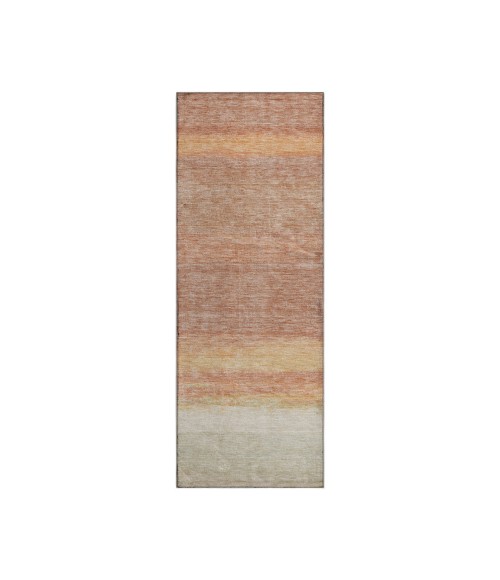 Dalyn Luxury Washable Trevi TV2 Salmon 2'3" x 7'6" Runner Rug