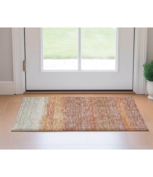 Dalyn Luxury Washable Trevi TV2 Salmon 1'8" x 2'6" Rug