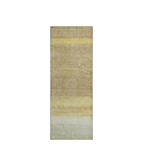 Dalyn Luxury Washable Trevi TV2 Tan 2'3" x 7'6" Runner Rug