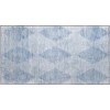 Dalyn Luxury Washable Trevi TV4 Blue 1'8" x 2'6" Rug