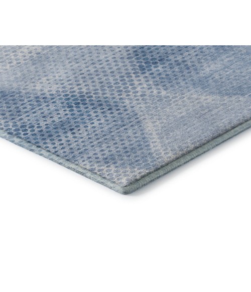 Dalyn Luxury Washable Trevi TV4 Blue 3' x 5' Rug