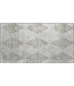Dalyn Luxury Washable Trevi TV4 Gray 1'8" x 2'6" Rug