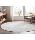 Dalyn Luxury Washable Trevi TV4 Ivory 8' x 8' Round Rug