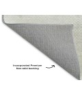 Dalyn Luxury Washable Trevi TV4 Ivory 3' x 5' Rug