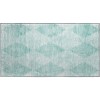 Dalyn Luxury Washable Trevi TV4 Teal 1'8" x 2'6" Rug
