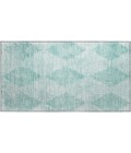 Dalyn Luxury Washable Trevi TV4 Teal 1'8" x 2'6" Rug