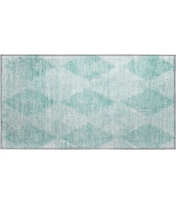 Dalyn Luxury Washable Trevi TV4 Teal 1'8" x 2'6" Rug