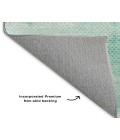 Dalyn Luxury Washable Trevi TV4 Teal 2'6" x 3'10" Rug