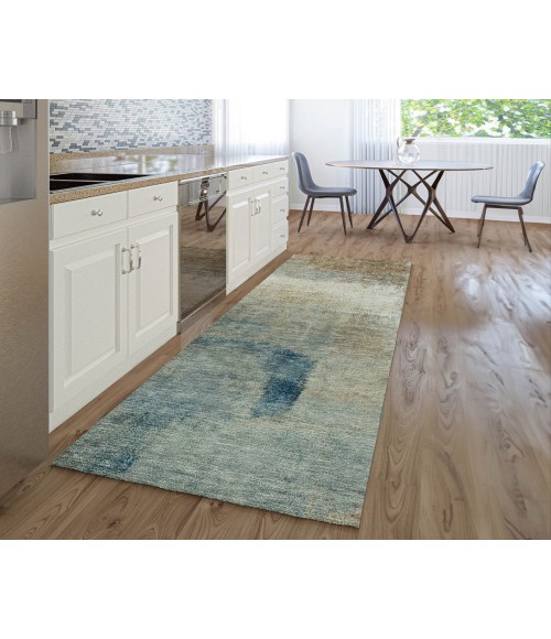 Dalyn Luxury Washable Trevi TV5 Taupe 2'3" x 7'6" Runner Rug