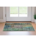 Dalyn Luxury Washable Trevi TV6 Green 1'8" x 2'6" Rug