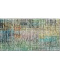 Dalyn Luxury Washable Trevi TV6 Green 1'8" x 2'6" Rug