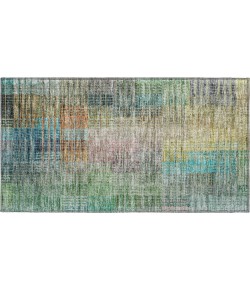 Dalyn Luxury Washable Trevi TV6 Green 1'8" x 2'6" Rug