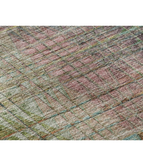 Dalyn Luxury Washable Trevi TV6 Green 1'8" x 2'6" Rug