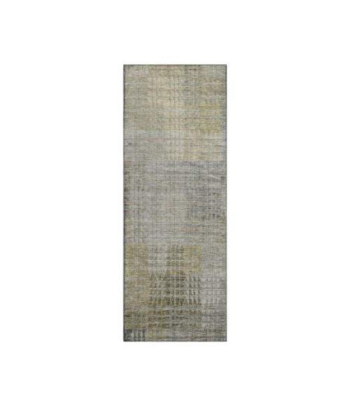 Dalyn Luxury Washable Trevi TV6 Taupe 2'3" x 7'6" Runner Rug