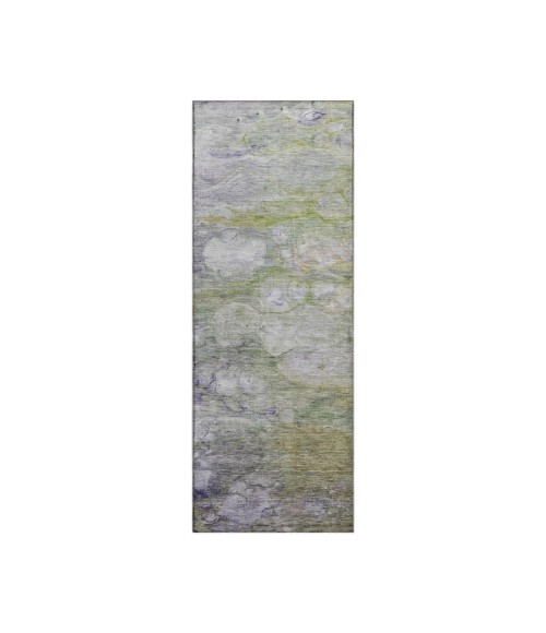 Dalyn Luxury Washable Trevi TV7 Aloe 2'3" x 7'6" Runner Rug