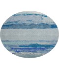 Dalyn Luxury Washable Trevi TV8 Blue 8' x 8' Round Rug