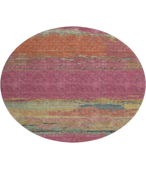 Dalyn Luxury Washable Trevi TV8 Blush 8' x 8' Round Rug