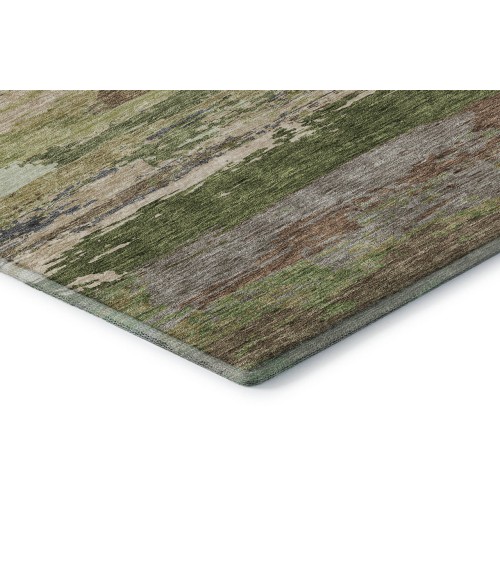 Dalyn Luxury Washable Trevi TV8 Olive 1'8" x 2'6" Rug