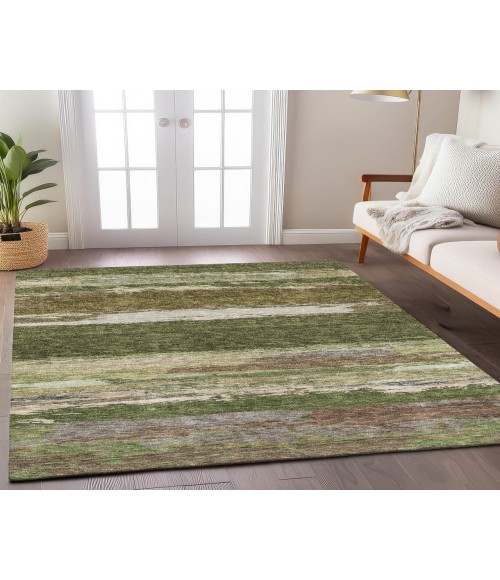 Dalyn Luxury Washable Trevi TV8 Olive 8' x 10' Rug