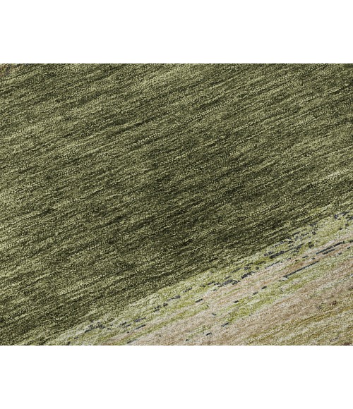 Dalyn Luxury Washable Trevi TV8 Olive 1'8" x 2'6" Rug