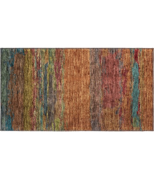 Dalyn Luxury Washable Trevi TV8 Terracotta 1'8" x 2'6" Rug