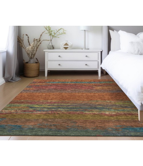 Dalyn Trevi Rug Dalyn Luxury Washable Trevi TV8 Terracotta 10' x 14' Rug