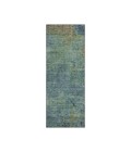 Dalyn Luxury Washable Trevi TV9 Blue 2'3" x 7'6" Runner Rug