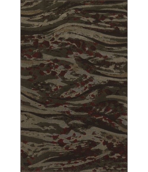 UPTON RUG Dalyn Upton UP2 Chocolate Area Rug 3 ft. 3 X 5 ft. 1 Rectangle