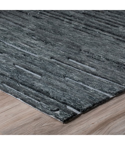 Dalyn Vibes VB1 Black Area Rug 5 ft. X 7 ft. 6 Rectangle