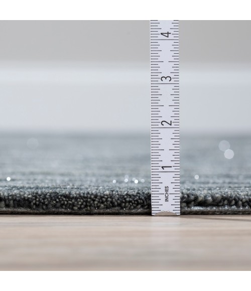 Dalyn Vibes VB1 Black Area Rug 5 ft. X 7 ft. 6 Rectangle